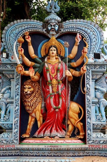A hindu god